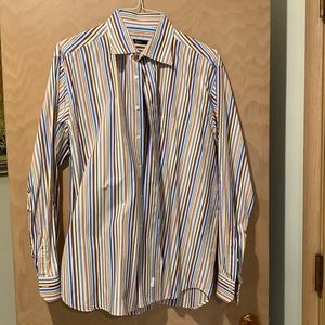 Ingram colorful striped button down shirt